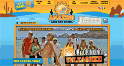 Desktop Screenshot of amazingcabobarcrawl.com