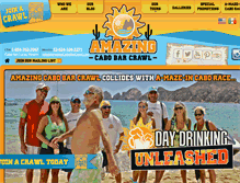 Tablet Screenshot of amazingcabobarcrawl.com